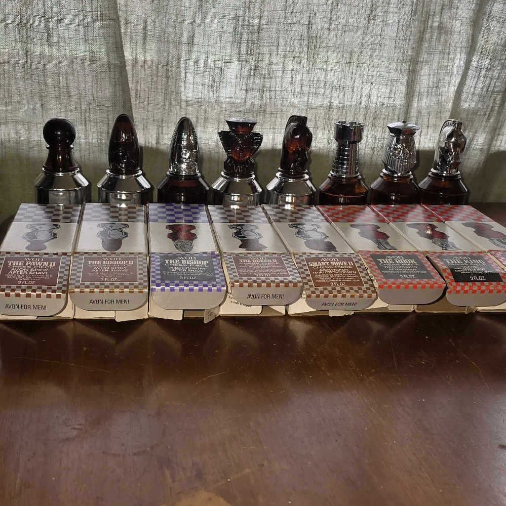 Avon Chess Collectors Pieces!